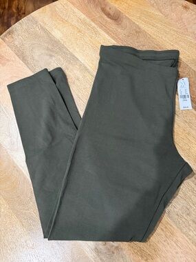 New York & Company Olive Green Leggings